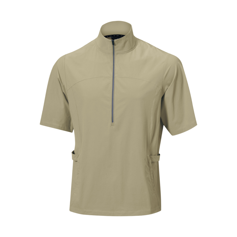 Mizuno Motion Half Zip Waterrepellent Light Wind Top Elm